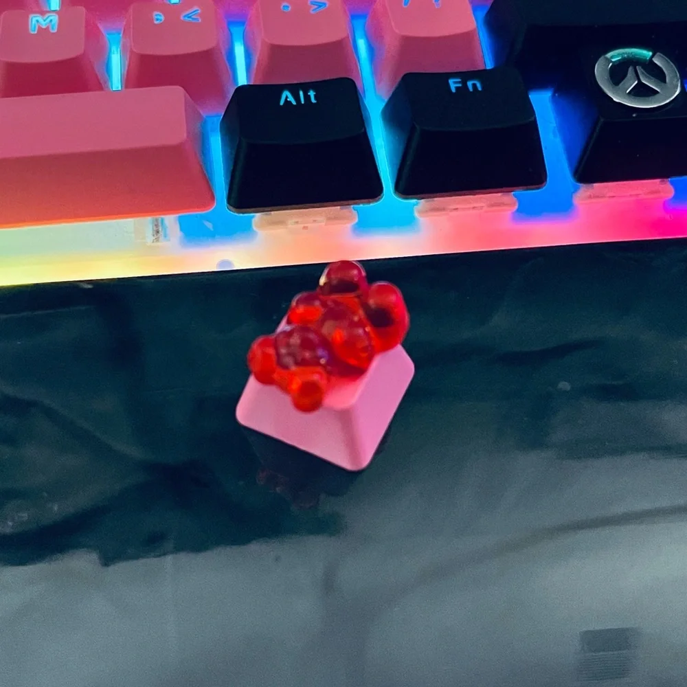 Kawaii Pink Artisan Keycap
